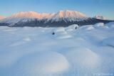 Alpenglow on Mt. Porphyry, near McCarthy, Wrangell-St. Elias Par