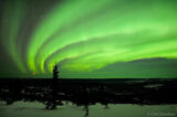 Aurora borealis photo from Cleary Summit