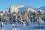 Crystalline HIlls in winter, Wrangell-St. Elias National Park