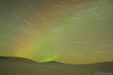 Star Trails and the Aurora borealis photo