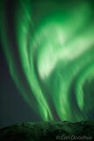 Aurora borealis over Brooks Mountain Range