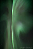 Aurora borealis display and it's corona