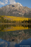 Pyramid Mountain photo, Jasper National Park, Canada.