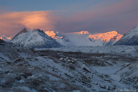 Root Glacier, Stairway Icefall and Wrangell - St. Elias National Park and Preserve/