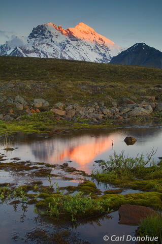 Mount Drum with reflection, Wrangell-St. Elias National Park