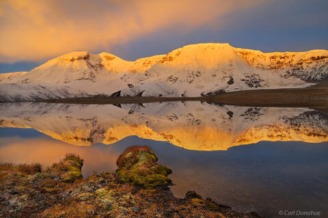 Sunrise on Mt. Jarvis, Wrangell St. Elias National Park, Alaska