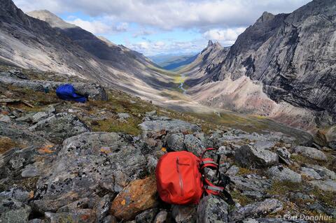 Backpacking Arrigetch Peaks photo, Brooks Range Alaska