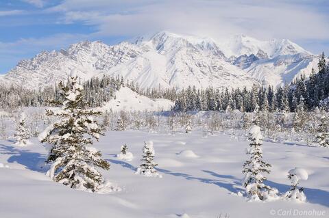 Wrangell-St. Elias National Park photo Mount Blackburn winter