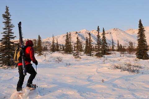 Snowshoeing photo