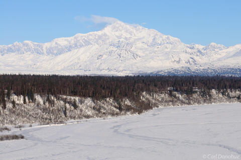 Mt. McKinley photo, from Denali State Park, Alaska.