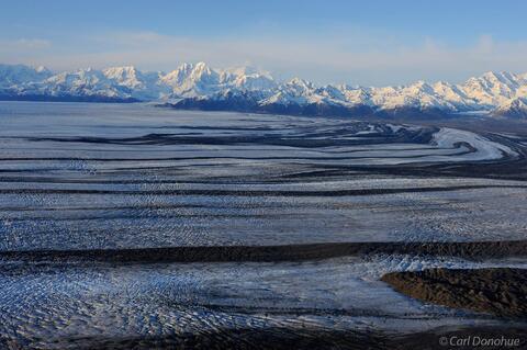 Photo of Malaspina Glacier and St. Elias Mountain Range, Alaska