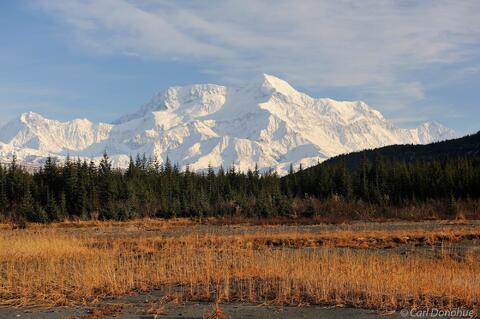 Mt. St. Elias photo from Kageet Point, Icy Bay