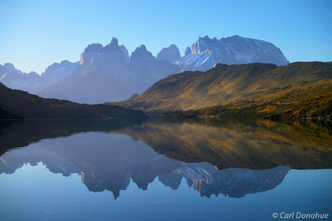 Cordillera Paine, Torres del Paine National Park, Chile.