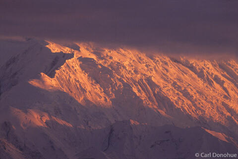 North Face, Mt McKinley, Denali National Park, Alaska.