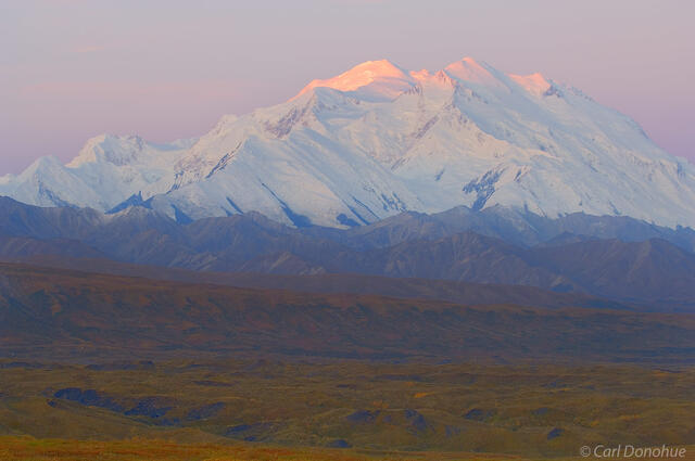 Mt. Denali Photo, Denali National Park, Alaska.