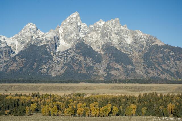  The Grand Tetons Mountain Range, Grand Teton National Park, Wyoming