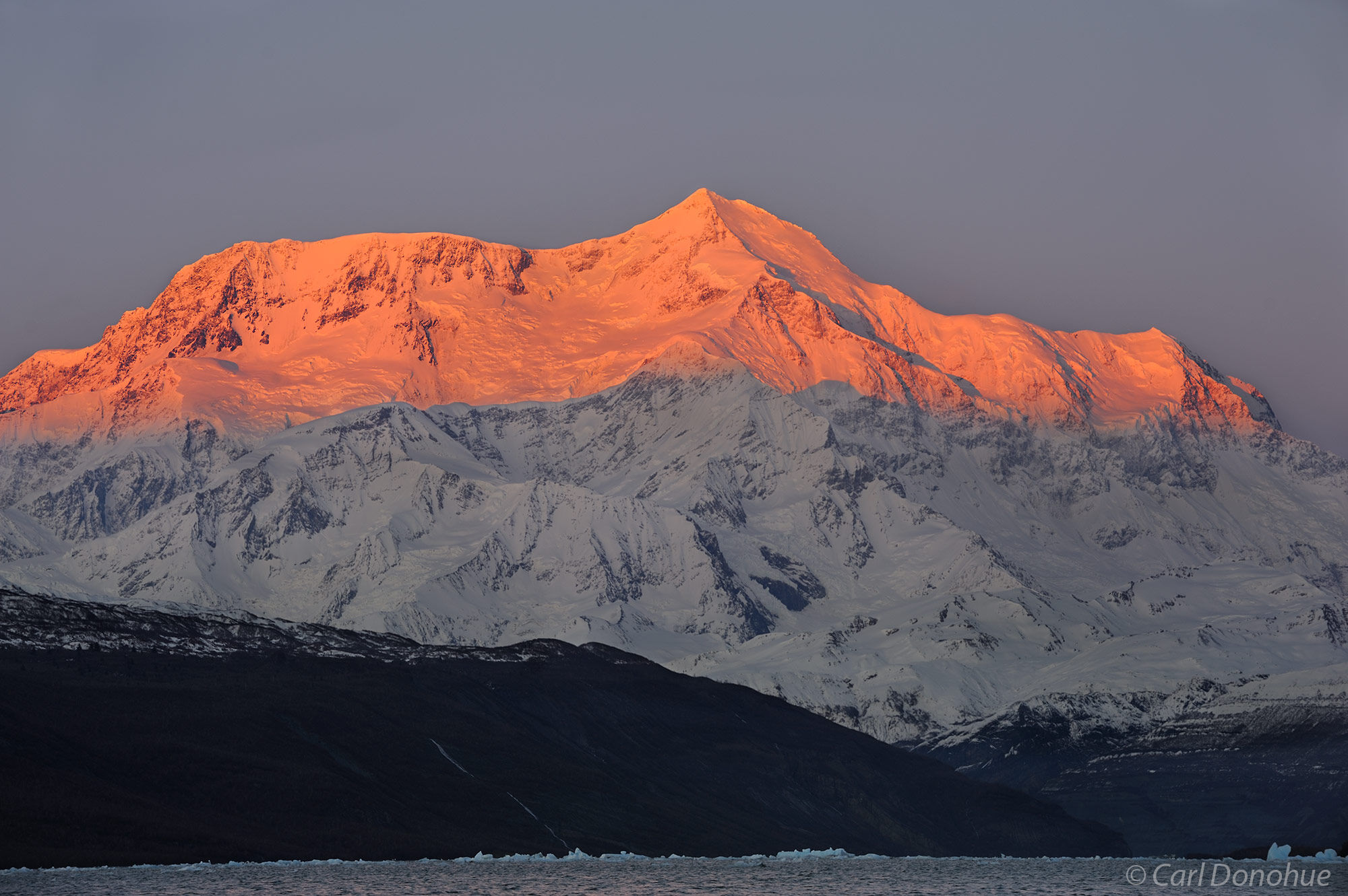Mount Saint Elias, Icy Bay, Wrangell-St. Elias National Park and Preserve, Alaska.