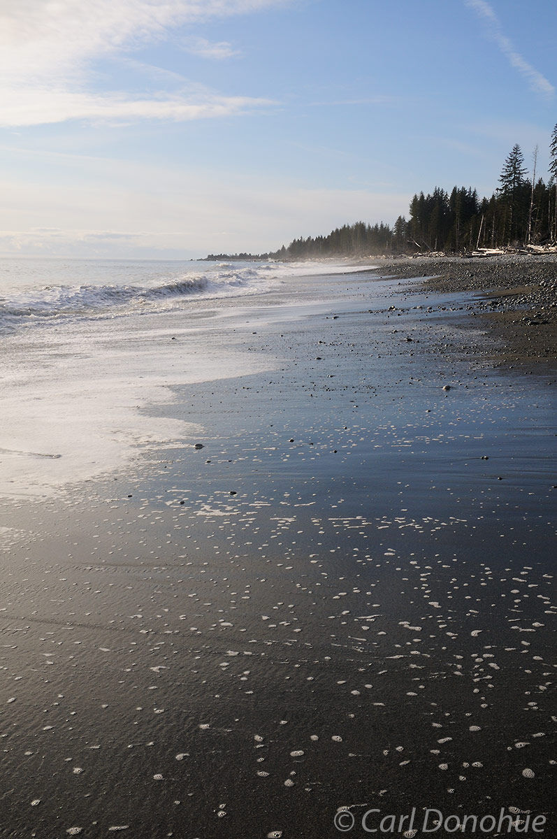 Beach along Sitkagi Bluffs, Wrangell-St. Elias National Park and Preserve, Alaska.