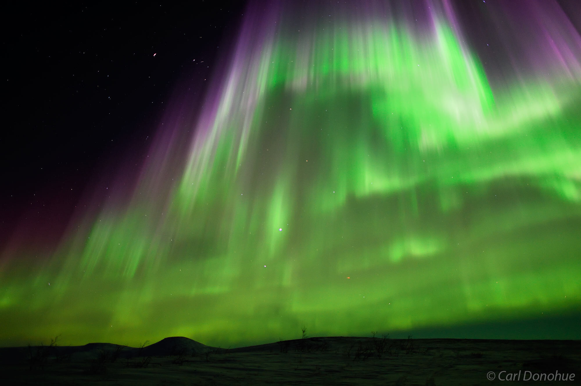 One of the most amazing Aurora borealis photos, or northern lights hotos, I?ve taken. Just for a brief period the night skies...